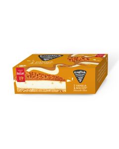 English Cheesecake Company - Twin Lotus Biscoff Cheesecakes - 4 x 180g (Min 7 DSL)