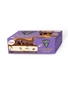 English Cheesecake Company - Twin Salted Caramel Honeycomb - 4 x 180g (Min 7 DSL)