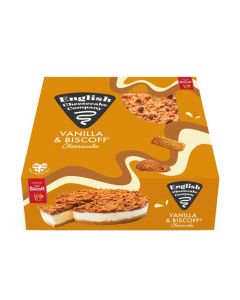 English Cheesecake Company - Lotus Biscoff 6-Inch Cheesecake - 4 x 454g (Min 7 DSL)