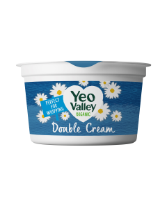 Yeo Valley - Double Cream Pot - 6 x 220ml (Min 6 DSL)