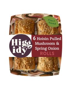 Higgidy - Hoisin Pulled Mushroom & Spring Onion Rolls - 4 x 160g (Min 5 DSL)