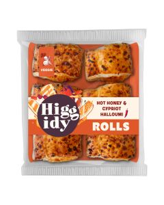 Higgidy - Halloumi & Hot Honey Rolls - 4 x 160g (Min 5 DSL)