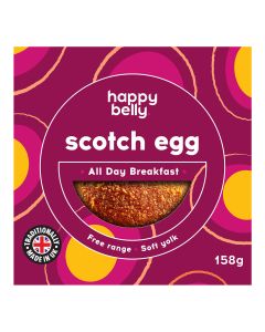Happy Belly - All Day Breakfast Soft Yolk Scotch Egg - 6 x 948g (Min 6 DSL)