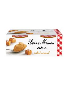 Bonne Maman - Twin Pot Salted Caramel Crème - 6 x (2 x 90g) (Min 11 DSL)