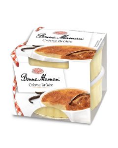 Bonne Maman - Twin Pot Crème Brulee - 6 x (2 x 100g) (Min 12 DSL)