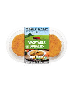 Mash Direct - Vegetable Burgers - 6 x 180g (Min 6 DSL)