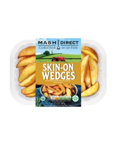 Mash Direct - Skin On Wedges - 6 x 350g (Min 6 DSL)