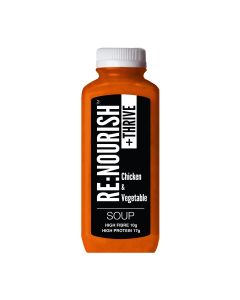 Re:Nourish - Thrive Chicken Veg Soup - 4 x 500g (Min 14 DSL)