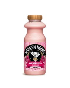 Shaken Udder - Raspberry Ripple Milkshake - 10 x 330ml (Min 18 DSL)