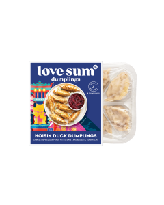 Love Sum Dumplings - Hoisin Duck Dumplings - 5 x 200g (Min 13 DSL)