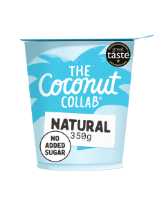 The Coconut Collaborative - Medium Natural Coconut Yogurt - 6 x 350g (Min 11 DSL)
