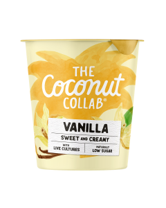 The Coconut Collaborative - Cultured Coconut Dessert with Natural Vanilla Flavouring - 6 x 350g (Min 11 DSL)