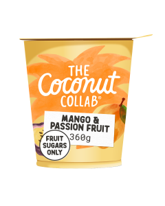 The Coconut Collaborative - Cultured Coconut Dessert with Alphonso Mango & Passion Fruit Compote - 6 x 360g (Min 11 DSL)