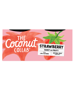 The Coconut Collaborative - Strawberry Multipack - 4 x 4 x 90g (Min 11 DSL)