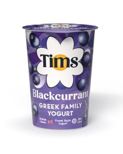 Tims Dairy - Greek Style Blackcurrant Yogurt  - 6 x 450g (Min 16 DSL)