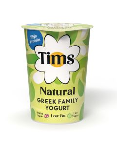 Tims Dairy - Low Fat Natural Yogurt  - 6 x 500g (Min 16 DSL)