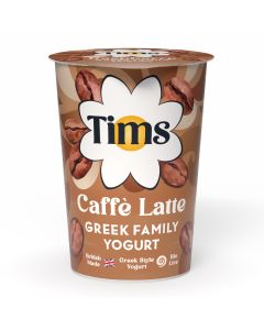 Tims Dairy  - Greek Style Caffe Latte Yogurt (Limited Edition)  - 6 x 450g (Min 16 DSL)