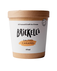 Brickell's Ice Cream - Salted Caramel - 6 x 475ml