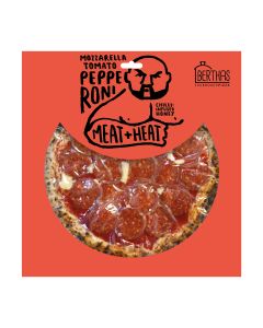 Bertha's Pizza - Meat & Heat Sourdough Pizza - 6 x 430g