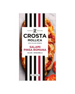 Crosta Mollica - Salami Mozzarella Pinsa - 5 x 160g (Min 4 DSL)