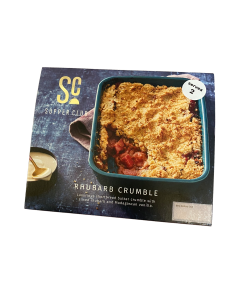 Supper Club - Rhubarb Crumble for Two - 8 x 400g