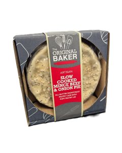 The Original Baker - Retail Packed Minced Beef & Onion Small Pie - 27 x 260g