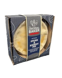 The Original Baker - Retail Packed Steak & Kidney Small Pie - 27 x 260g