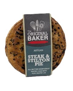 The Original Baker - Food Service Steak & Stilton Small Pie - 24 x 260g