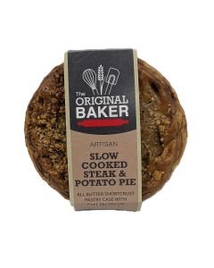 The Original Baker - Food Service Steak & Potato Small Pie - 24 x 260g